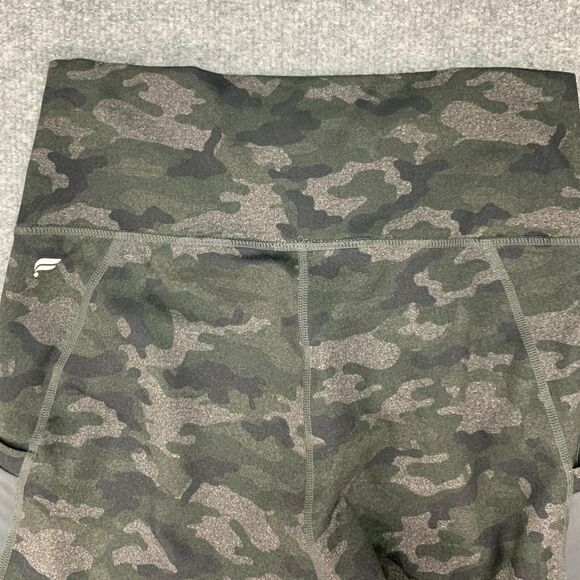 Fabletics Powerhold Crop Legging Womens S Small Camo High Waist Stash Pockets - Picture 8 of 11